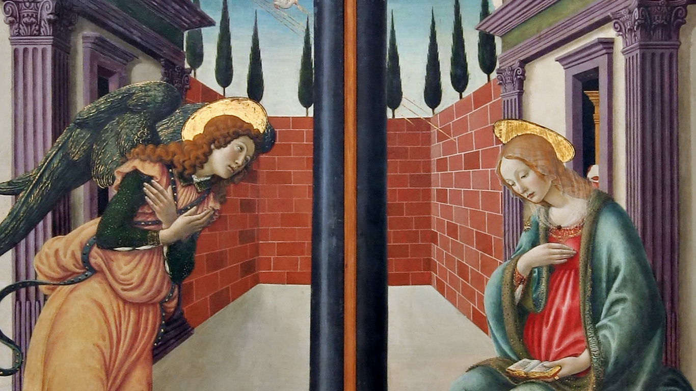 "Una galleria di primitivi che può far invidia a più di una grande città" (E. Müntz)