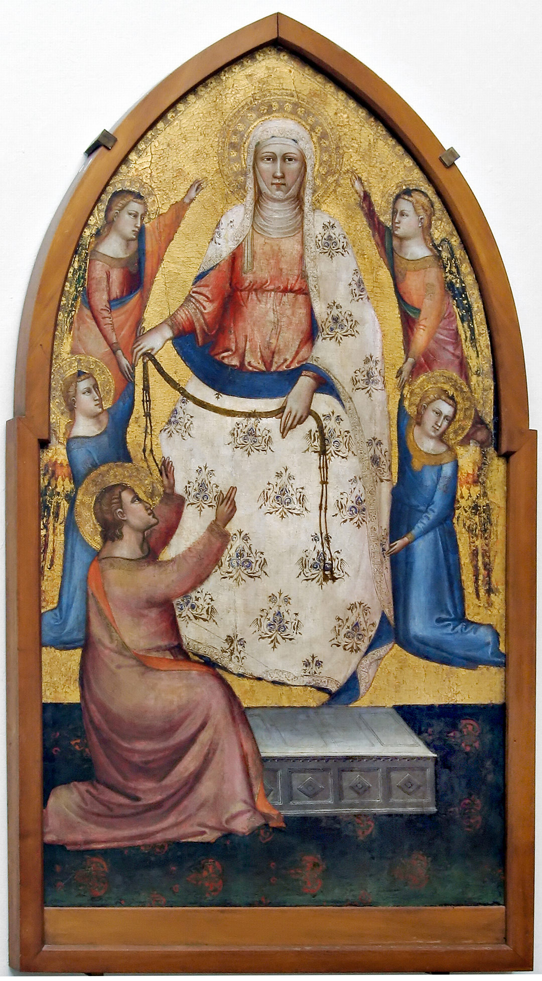 La Madonna assunta che dona la cintola a san Tommaso