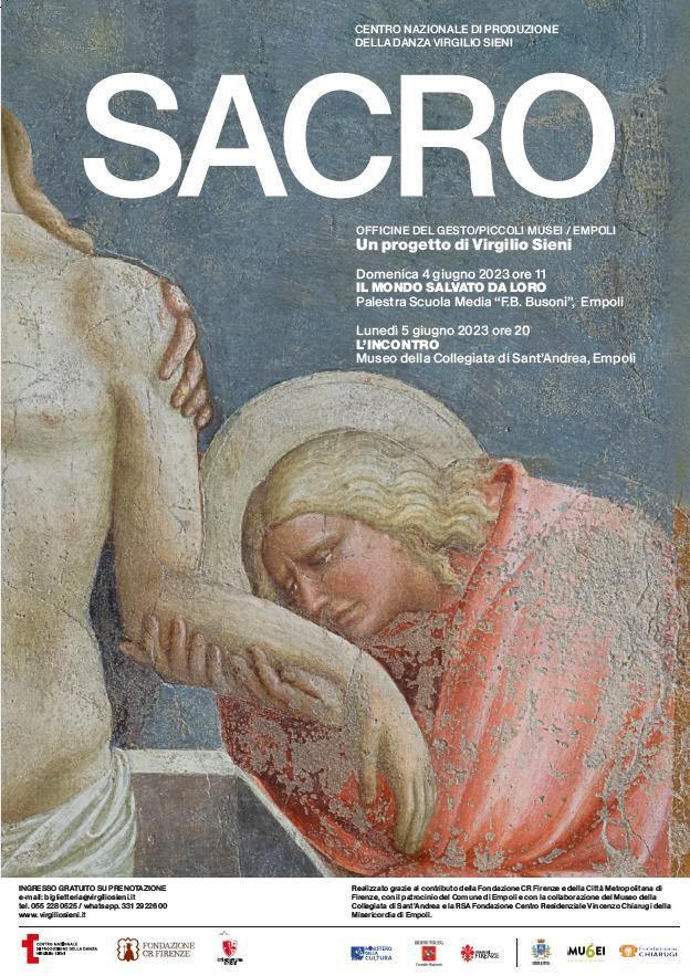 Sacro: un progetto di Virgilio Sieni